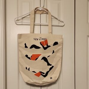 The New Yorker Canvas Tote Bag Hammocks